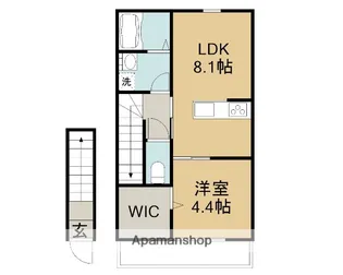 ベルグレイヴィア小松プレミアム【2階】の間取り