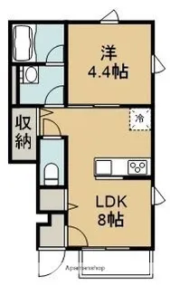アレグリア【1階】の間取り