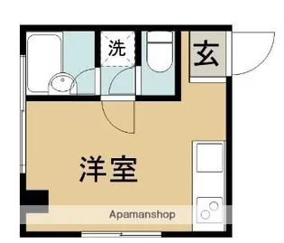恵比寿【2階】の間取り