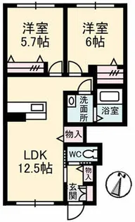 ベイローレル Ⅰ棟【1階】の間取り
