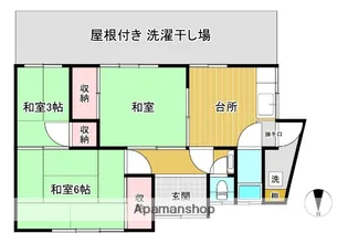 愛媛県西条市中野甲【一戸建】の間取り
