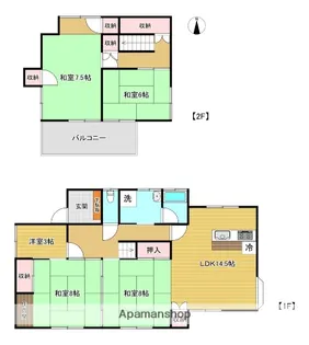 愛媛県西条市氷見丙【一戸建】の間取り