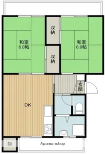 みのりマンション【2階】の間取り