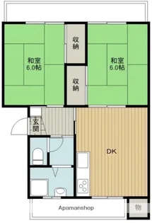 みのりマンション【2階】の間取り