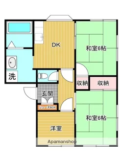メゾン工藤【1階】の間取り