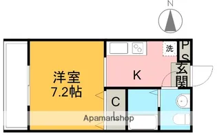 パンデュール・エム【1階】の間取り