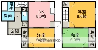 愛媛県西条市樋之口【一戸建】の間取り