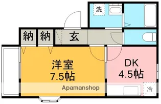 イトーピアⅠ【1階】の間取り