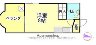 愛媛舗道ビル【308号室】の間取り