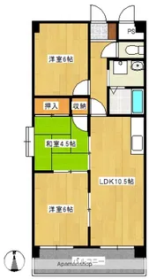宇和マンション第2【231号室】の間取り