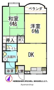 グリーンハイツ矢野【302号室】の間取り