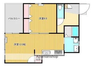 メゾン赤レンガ【1階】の間取り