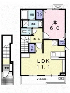 セレンディピティ【2階】の間取り