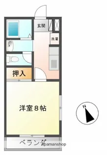 プチメゾン・ラグ【306号室】の間取り