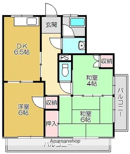 いづみマンション【301号室】の間取り