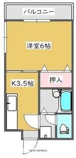エクセレントオカザキ【102号室】の間取り