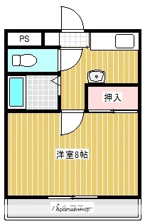 ヴェルディール和霊【402号室】の間取り