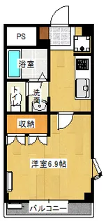 メゾン ステラ【201号室】の間取り