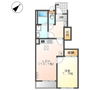 クレストール MA【1階】の間取り
