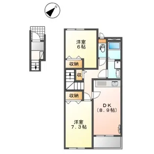 クレストール MA【2階】の間取り