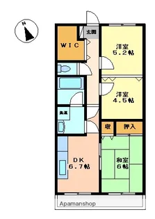 東雲マンション【304号室】の間取り