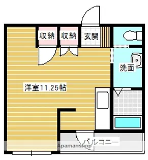 グランヒル【202号室】の間取り