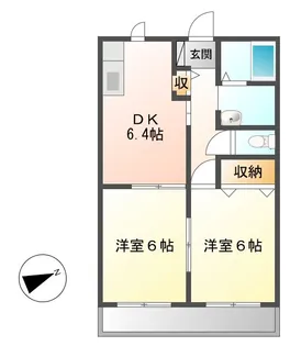 セフィラ和霊【101号室】の間取り