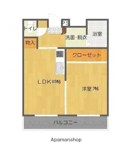 みかんハイツ【210号室】の間取り