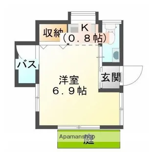 愛媛県宇和島市保手1丁目【一戸建】の間取り