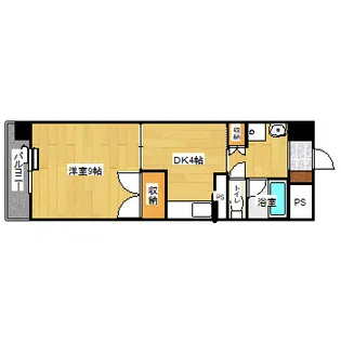 サウンドピア宇和Ⅲ【220号室】の間取り