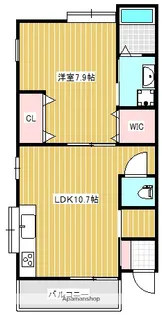 COMFORT和霊【106号室】の間取り