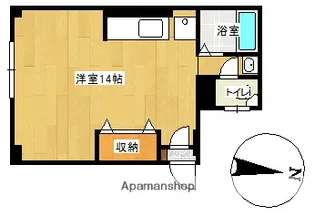 森マンション【201号室】の間取り