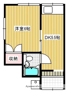 マルフジアパート【105号室】の間取り