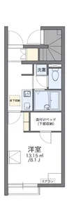 レオネクストモミの木【101号室】の間取り