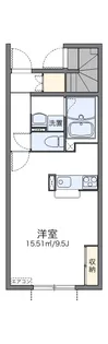 レオネクストさくらんぼ【101号室】の間取り