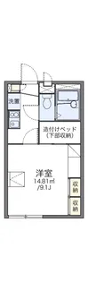 レオパレスグランドカメリア【207号室】の間取り