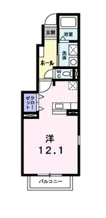 シトラスイン【1階】の間取り