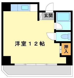 エトワール石手【301号室】の間取り