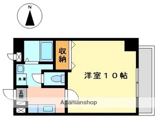 マリベールKANON【402号室号室】の間取り