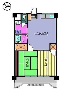 グレイス衣山東【5階】の間取り