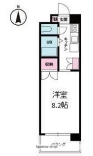 ジョイフル第2朝生田【605号室】の間取り