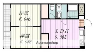 白石グランドハイツ【307号室】の間取り