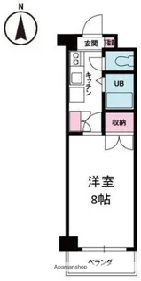 ジョイフル第5中村【4階】の間取り