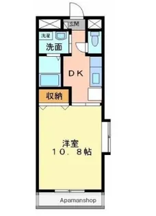マリベール・シミズ【505号室】の間取り