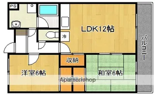 第八中村ビル【702号室】の間取り