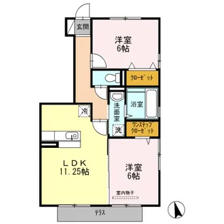 White Wit【1階】の間取り