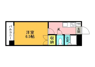 メゾン・ド・リセ【502号室】の間取り