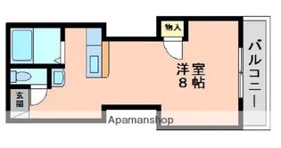 パルフェ八坂【202号室】の間取り
