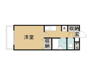 メゾン・ド・エラン【207号室】の間取り