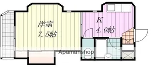 デコール余戸【512号室】の間取り